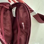Lululemon NWT Brand New  Everyday Belt Bag 1L in Red Merlot RDMR Photo 5