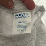 Gray Candy Cane with Bow Sweatshirt. Size L. NWOT Size L Photo 1