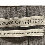 Urban Outfitters  Gray Textured Holland Henley Thermal Button Blouse Photo 3
