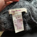 Free People 90s Vintage Grey Mohair Knit Bohemian Grunge Duster Cardigan Sweater Photo 6