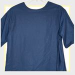 Designer Boutique Asymmetrical‎ Navy Dress Blue Size M Photo 2