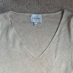 Pink Rose  Beige V-Nevk Knit Sweater.  Size XL Photo 5