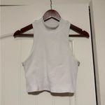 Alo Yoga White Cutout Back Sports Bra Photo 2