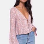 Motel Rocks • 2X H P • Merida Blouse In Leopard Spot - Pink Photo 0
