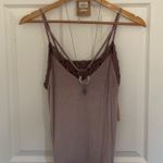 American Eagle AEO Soft & Sexy Ribbed Lace Trim Cami Blouse Photo 4