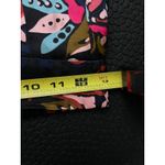 T Tahari T Tahari Womens Floral Print Midi Skirt Elastic Waist Pink Black XS Photo 7