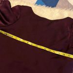 Vintage Chiffon Midi Evening Dress Woman’s Size 12 Purple Plum Wedding Tea Event Photo 6