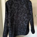 Vintage Tapestry Jacket Black Size M Photo 3