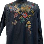 Johnny Was heavily embroidered Savannah frayed western top NWT (oversized) RARE Photo 12