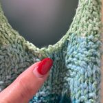 So Blue Striped Sleeveless Knit Top Size L Tranquil Waters Blue Green Beach Size L Photo 11