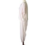 Sincerely Jules Pink & White 2 pc Pajama Set Size M Photo 9