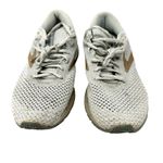 Brooks  Size 11 Sneaker Silver White Mesh Revel 2‎ Running Lace Up Athleticwear Photo 10
