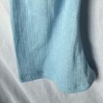 Princess Polly : Light Blue Barbarossa Ribbed Tie-Front Top- Bell Sleeve- 4 Photo 5