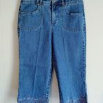 Gloria Vanderbilt Embroidered Marnie Skimmer Jeans Size 10P Photo 0