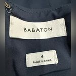 Aritzia Babaton Success Dress MIDI Slip Minimalist Dark Navy Slit Strappy 4 Photo 6