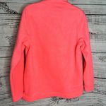 J.Crew  EUC Neon Capri Pink Sherpa Button-front Tunic Oversized Sm Photo 3