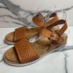 Bobs Skechers NWOB Women's Neutral Strappy Comfort Sunny Flair Sandals Sz 9 Brown Photo 2