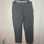 Lands' End Land’s End Gray Starfish High Rise Pintuck Straight Leg Ankle Pants Size S Tall Photo 3