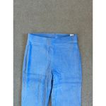Aerie NWT Groove-On Velour High Waisted Flare Pants Blue Lion Womens Size S Photo 2