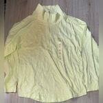 Victoria's Secret Victoria Secret pink Light Yellow white Quarter-Zip Pullover sweater sweatshirt Photo 0