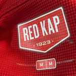 Red Kap 1923 M Red Short Sleeve Polo, Industrial Work Shirt, Women's Size M Photo 3