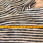 Vince Coastal Blue Painterly Striped Shorts Size XS/TP Photo 6