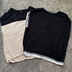 Cap Sleeve Knit Top Bundle Black Size XL Photo 0