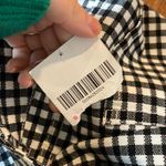 Forever 21 NWT black and white checkered high rise shorts 18 Photo 7