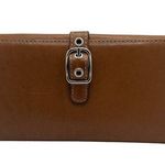 Coach Vintage Soho Brown Buckle Y2k Leather Wallet Photo 0