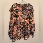 Terra & Sky  Floral Blouse - Pink and Black Photo 1