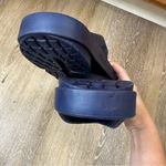 Oofos Ooriginal Dark Blue Sandals Flip Flops M 10 W 12 Photo 4