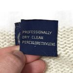 Jennifer Moore Vintage  80's Black Cream Wool V-Neck Sweater Sequins and Beading Photo 6