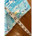 Lilly Pulitzer high tide boatneck 3/4 sleeve dress beach umbrella print Photo 9