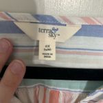 Terra & Sky Multi Colored Striped Shirt Photo 1