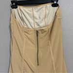 Urban Outfitters Bari neutral corset mini dress women’s size large Photo 6