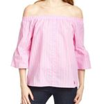 U.S. Polo Assn. U.S. Polo Asn. off shoulder blouse size small Photo 0