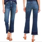 AMO Jeans Size 25 Bella Released Hem Shades Of Blue High Rise Straight Leg Denim Photo 1