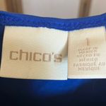 Chico's FINAL MARKDOWN  Vibrant Blue tank 1 medium Photo 1
