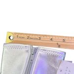 A New Day Pippa Metallic Silver Block Heel Ankle Boots Size 11 Stretch Cosplay Photo 14