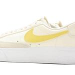 Nike WOMEN'S BLAZER LOW PLATFORM - PALE IVORY/SATURN GOLD/WHITE 11 Photo 2