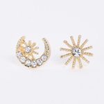 Boutique Moon & Star Stud Earrings Photo 0