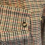 CAbi Houndstooth Sherlock Jacket w Tie Waste Belt Sz Large NWT Photo 9