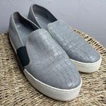 1. State  Sneakers Womens Size 10 Platform Leather Casual Croc Animal Print Sporty Photo 0