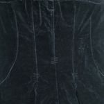 Bisou Bisou Vintage Y2K Jeans Black Trumpet Maxi Skirt Photo 6