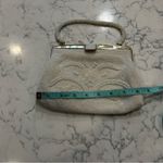 Vintage Fully Beaded Evening Wear Clutch Mini Bag White Photo 7