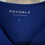 Mandala royal blue scrub top Photo 1