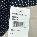 Foxcroft  Black Polka Dot Blouse size 6P NWT Photo 3