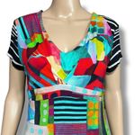 Simply Art by Dolcezza Womens Relaxing in Red Dress Gina Starvolt Pullover Med Photo 2