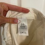 MOTHER The Patch Pocket Private Jeans White Size 28 Photo 6