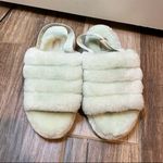 UGG Fluff Yeah Slide Slippers Green Size 8 Photo 0